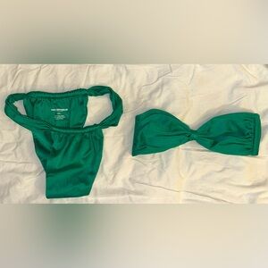 Hard Swimwear Bikini Bandeau Set